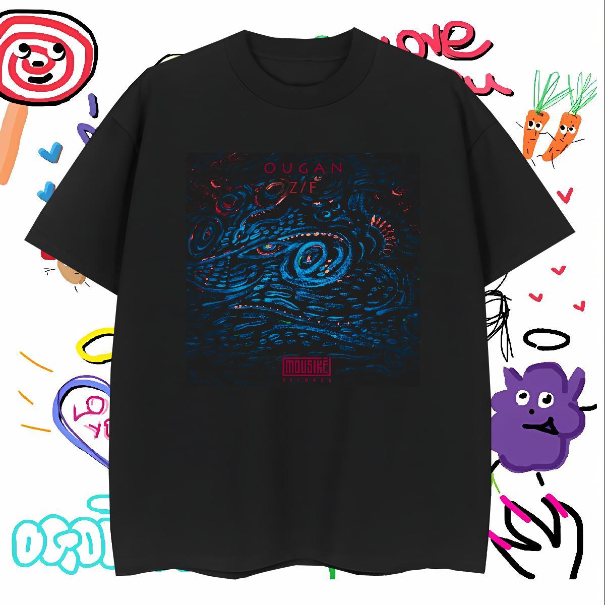 Classic T-Shirts 100% Cotton 230g terror Daily Wear Tops Breathable Crew Neck High Quality Men Tshirts Custom Printing