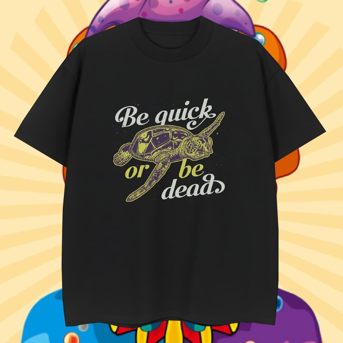 Customized T shirt 230g Cotton tortoise Spring Summer Wear Breathable Cool Men Clothes T-Shirt Custom Big Size