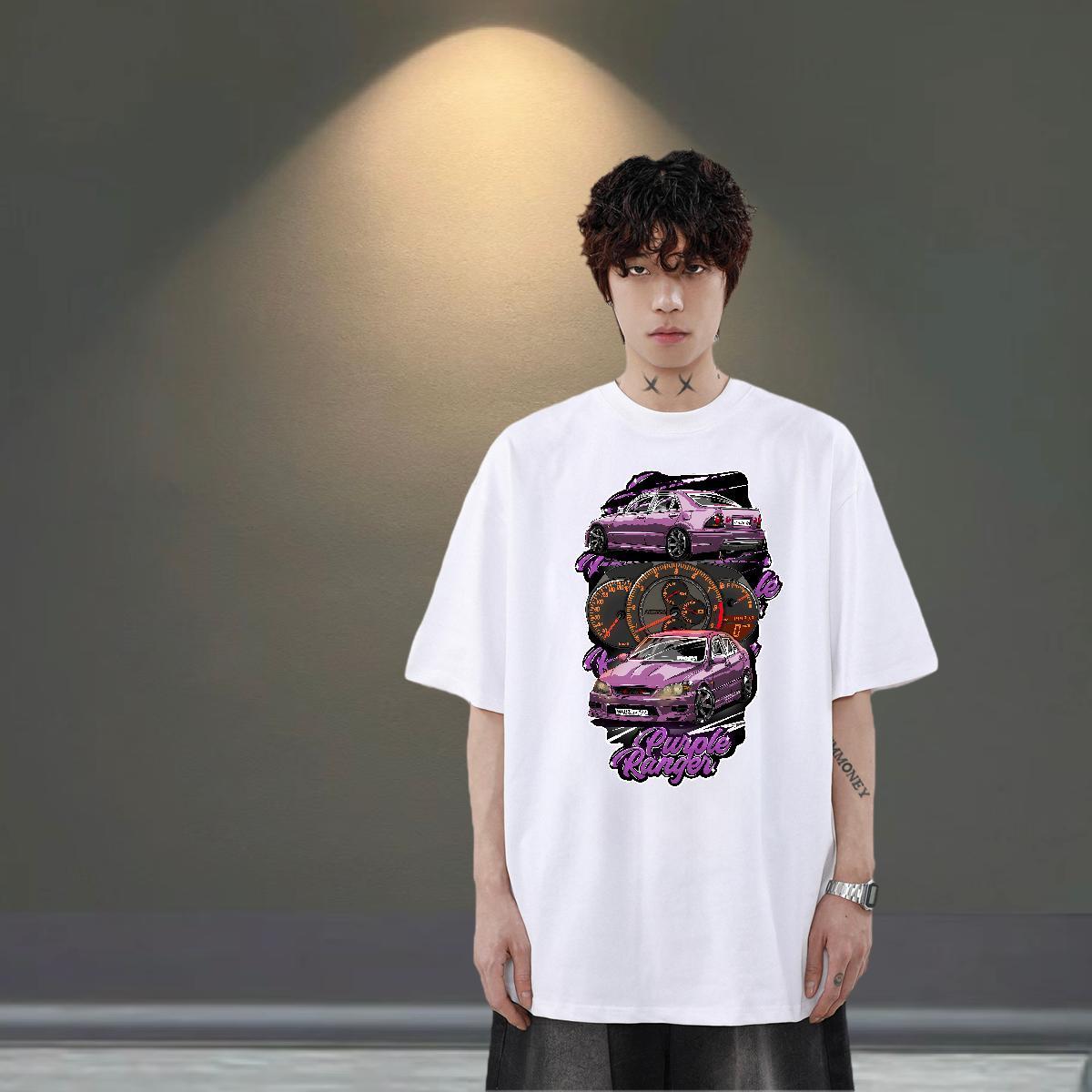 Brand Men Tops Tees 230g Cotton Street wear Hip Hop instrument panel DIY Printed Breathable Short Sleeve Wholesale T shirt Tee Shirt