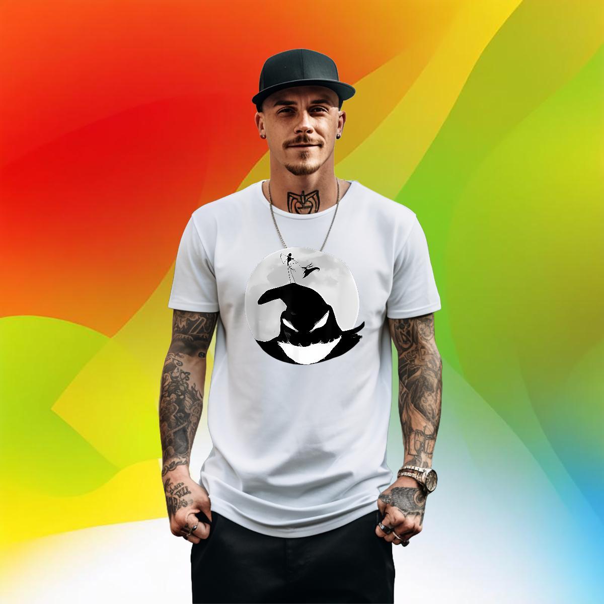 Stylist Mens T Shirts 100% Cotton 230g halloween Sports Casual Tees Breathable Crew Neck Soft Men Tees DIY Printed