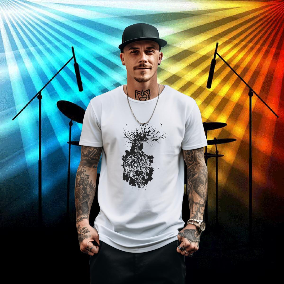 2024 Designer T Shirts Men 100% Cotton 230g tree Street Casual Tee Shirt Breathable Short Sleeve Popular Mens Tshirts DIY Logo Oversized