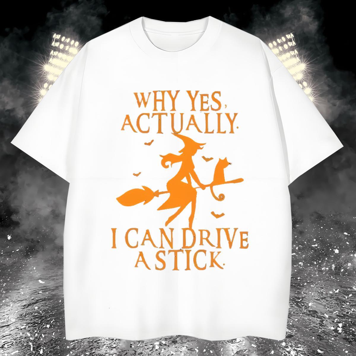 T shirt 230g Cotton halloween Daily Outfit Breathable Custom Print Oversized Men Clothes T-Shirt 2024 DIY Brand Tees