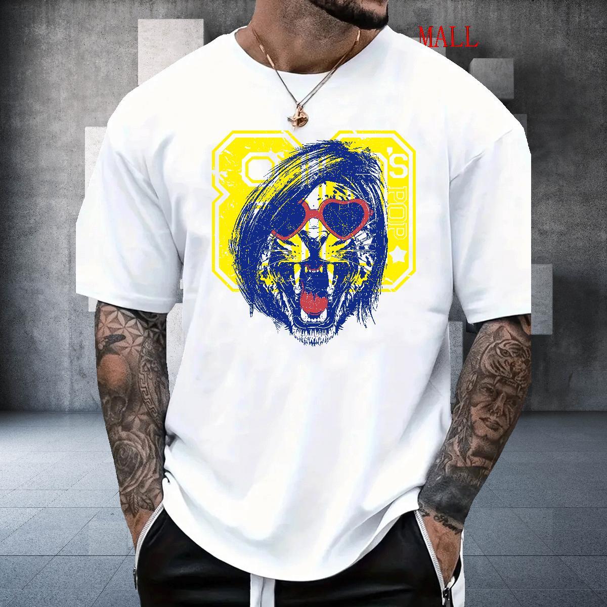 New Designer Mens T Shirts 100% Cotton 230g High Street Hip Hop Tees Short Sleeve Soft Cool Design Men Tops Tees Anime Print
