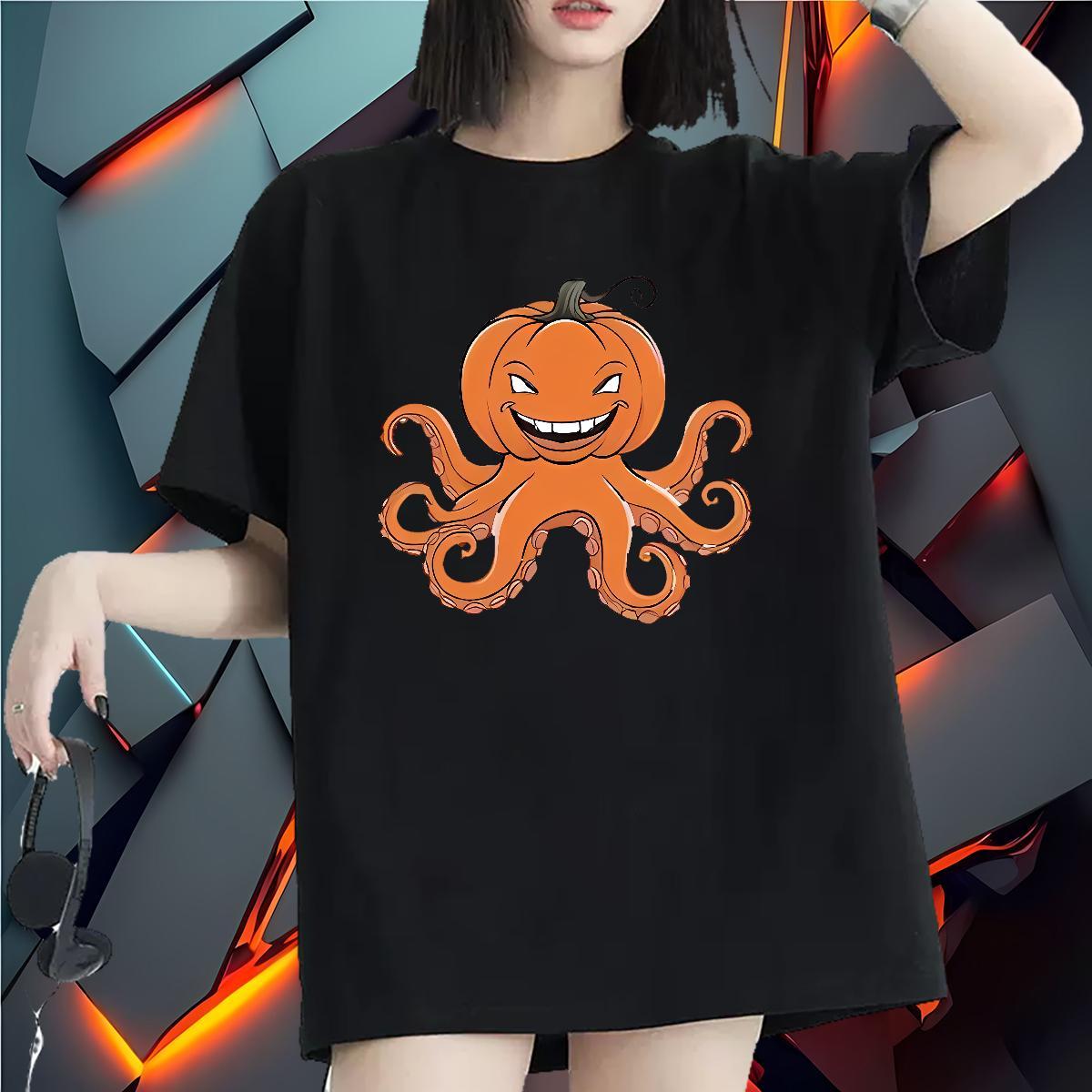 Unisex T shirt O-Neck Short Sleeve Women Tshirts Floral Print High Street Hip Hop 230g Pure Cotton Classic Polos