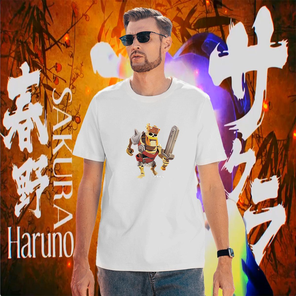 Mens T Shirts 230g Pure Cotton Anime characters Street Wear Crew Neck Custom Printed Couples T Shirts Wholesale TOP Quality Tops Shirt