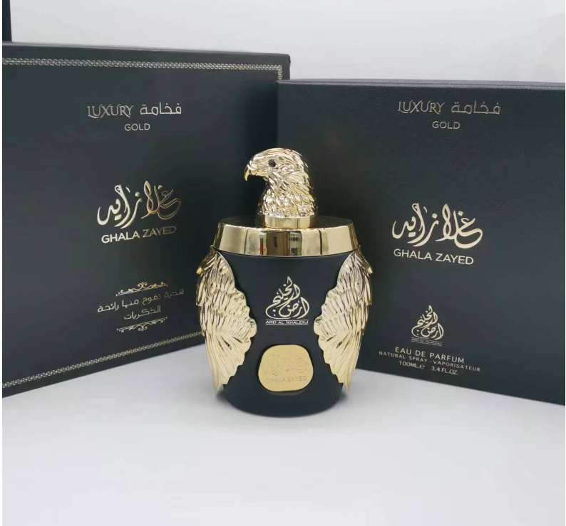 100ml perfume GHALA ZAYED Gold Sier Middle East Dubai Unisex fragrance EDP Long Lasting Smell Cologne