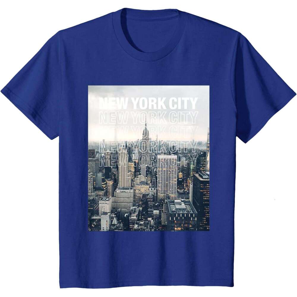 T shirt Mens Urban Graphic Tee Shirt, New York City Skyline T-Shirt shirts tshirt graphic tee Casual tops summer clothes Short sleeve Free shipping