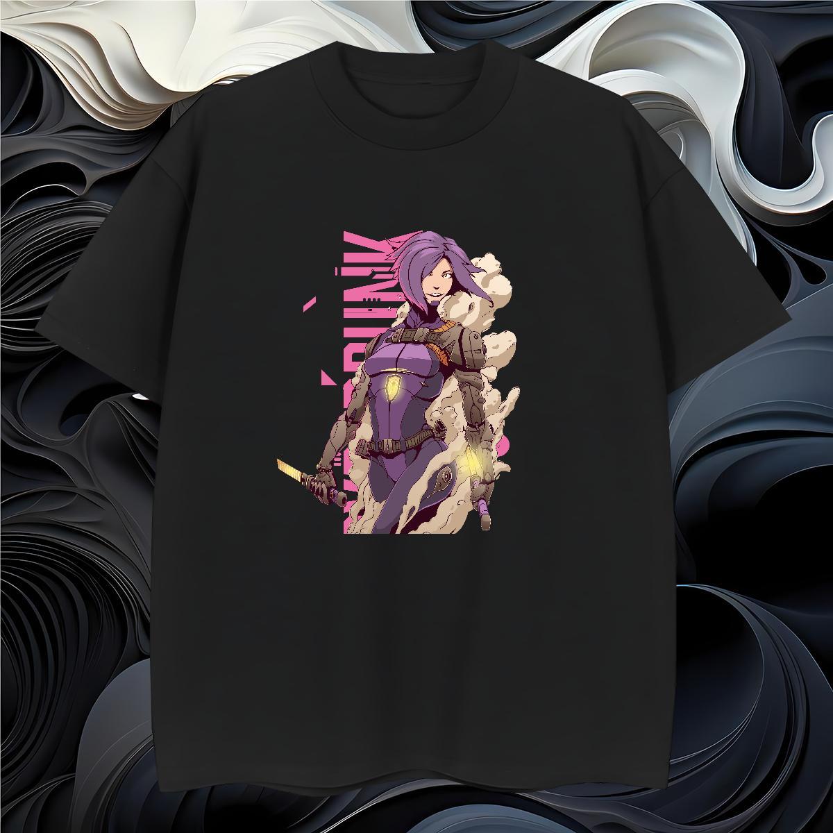 T Shirt For Man 230g 100% Cotton portrait Street wear Hip Hop Short Sleeve Soft DIY Printed Men Tshirts New Loose Fit Clothings