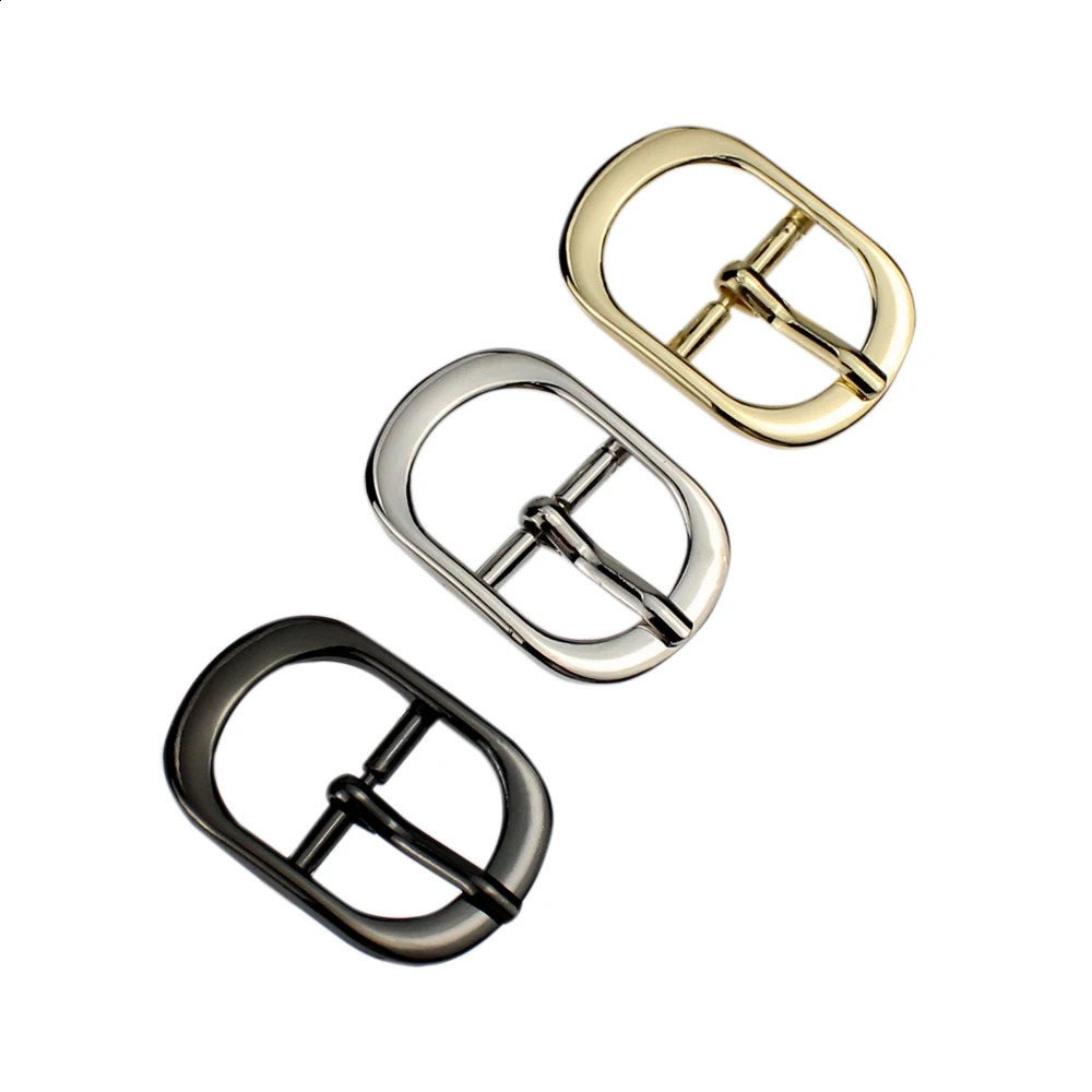 50Pcs Metal High Quatity Leather Bag Handbag Shoes Shoulder Strap Belt Adjust Roller Pin Buckle Snap Oval Rectangle O Ring Repai 240805