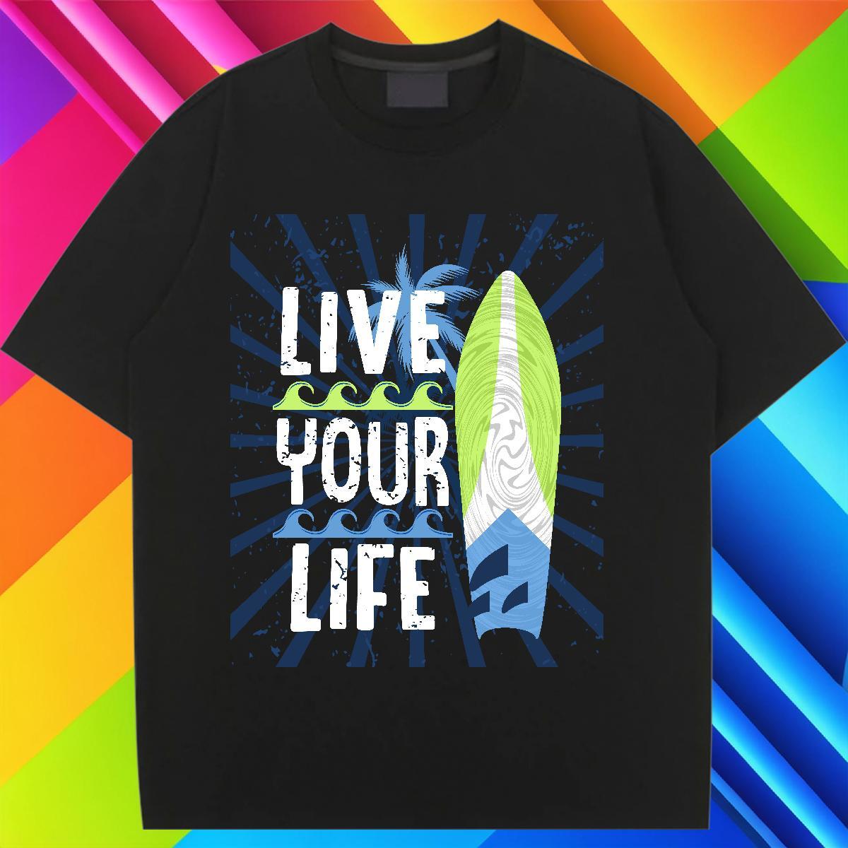 Nice T-Shirts for Women Round Neck Short Sleeve Woman Tshirt Custom Print Oversized tree Sport 100% Cotton 230g New Arrival Clothes