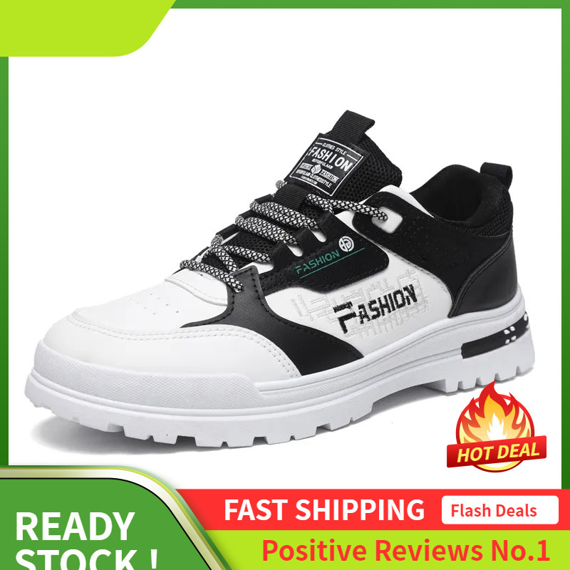 Men Trendy Ddmysports New Board Outdoor Activities Casual Style Fashion Versatile White Shoes Black Free Shipping