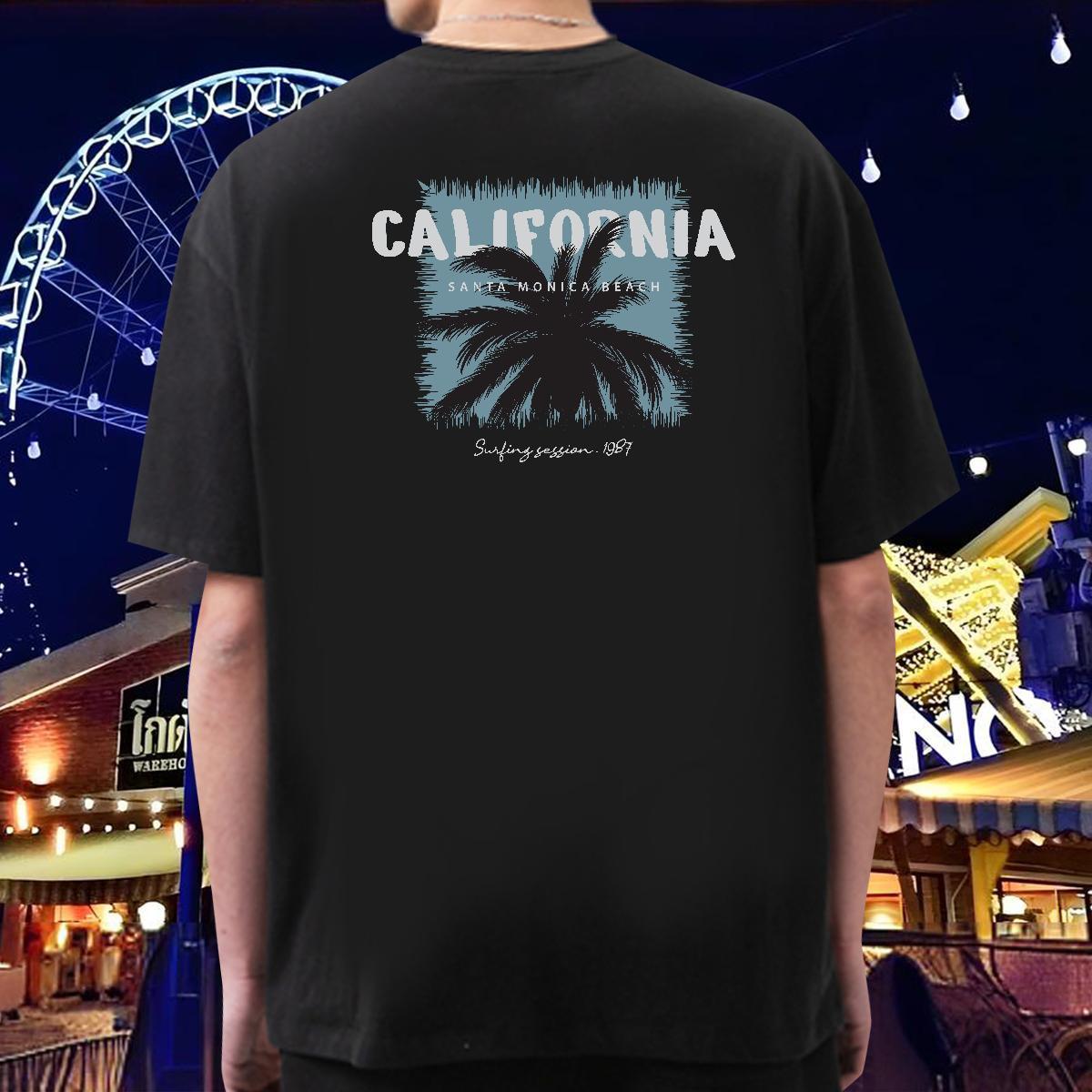 Brand Mens T Shirts 230g Pure Cotton tree Home Outdoor Clothings Breathable Crew Neck Comfortable Couples T Shirts Custom Big Size
