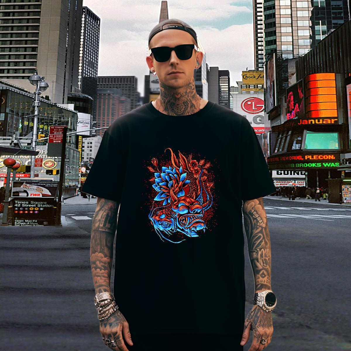 T Shirts Men 230g Cotton Sports Casual Short Sleeve O-Neck White Plus Size Men Tshirts New Designer Soft Clothes