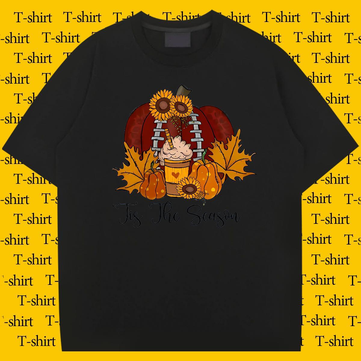 Casual New Man T Shirts 100% Cotton 230g pumpkin Street Wear Tees Shirts O Neck Short Sleeves Cool Mens Tshirts Custom Print Oversized