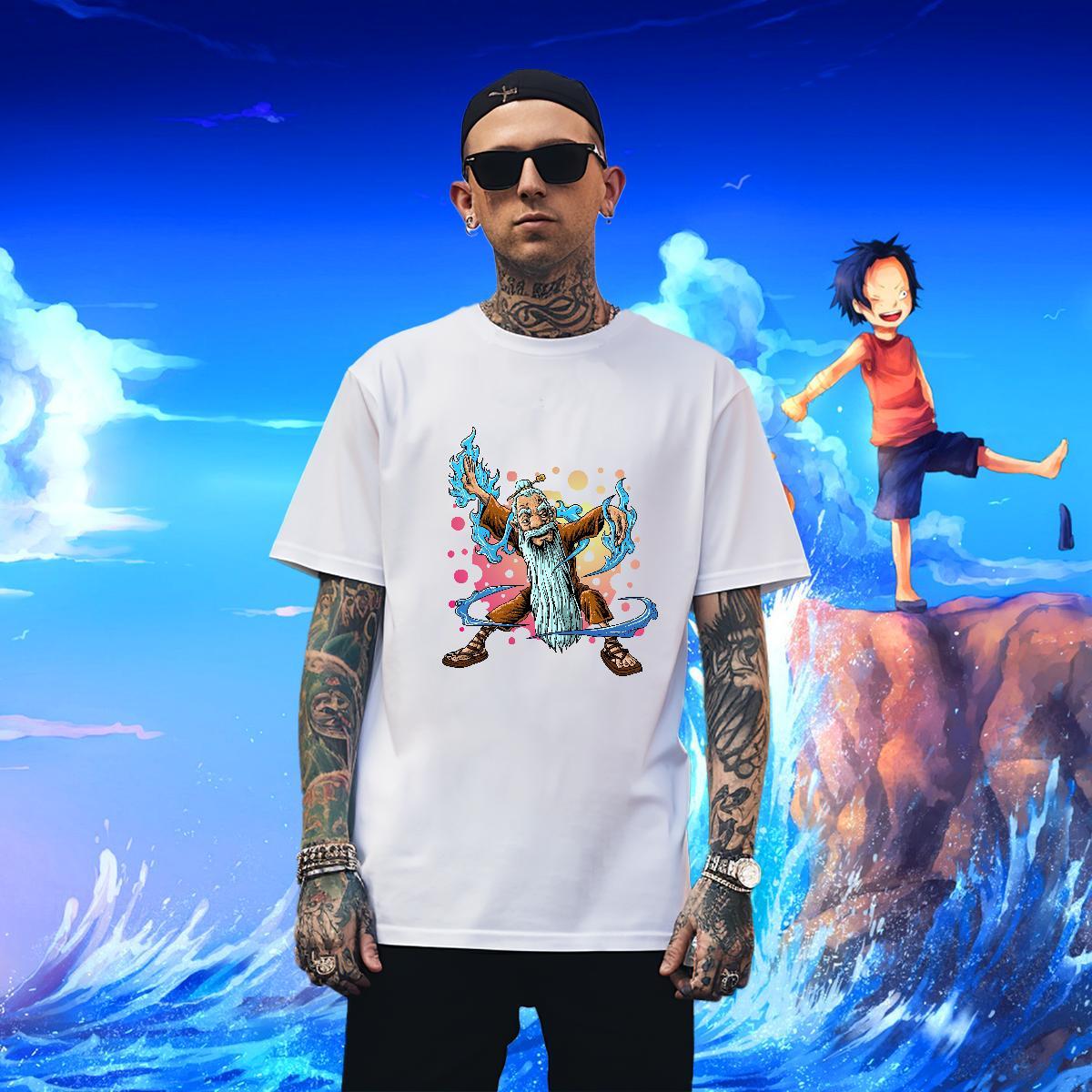 Man T Shirts 230g 100% Cotton portrait Street Wear Breathable Short Sleeve Custom Printed Men Tees 2024 Summer Unisex Tee Shirt