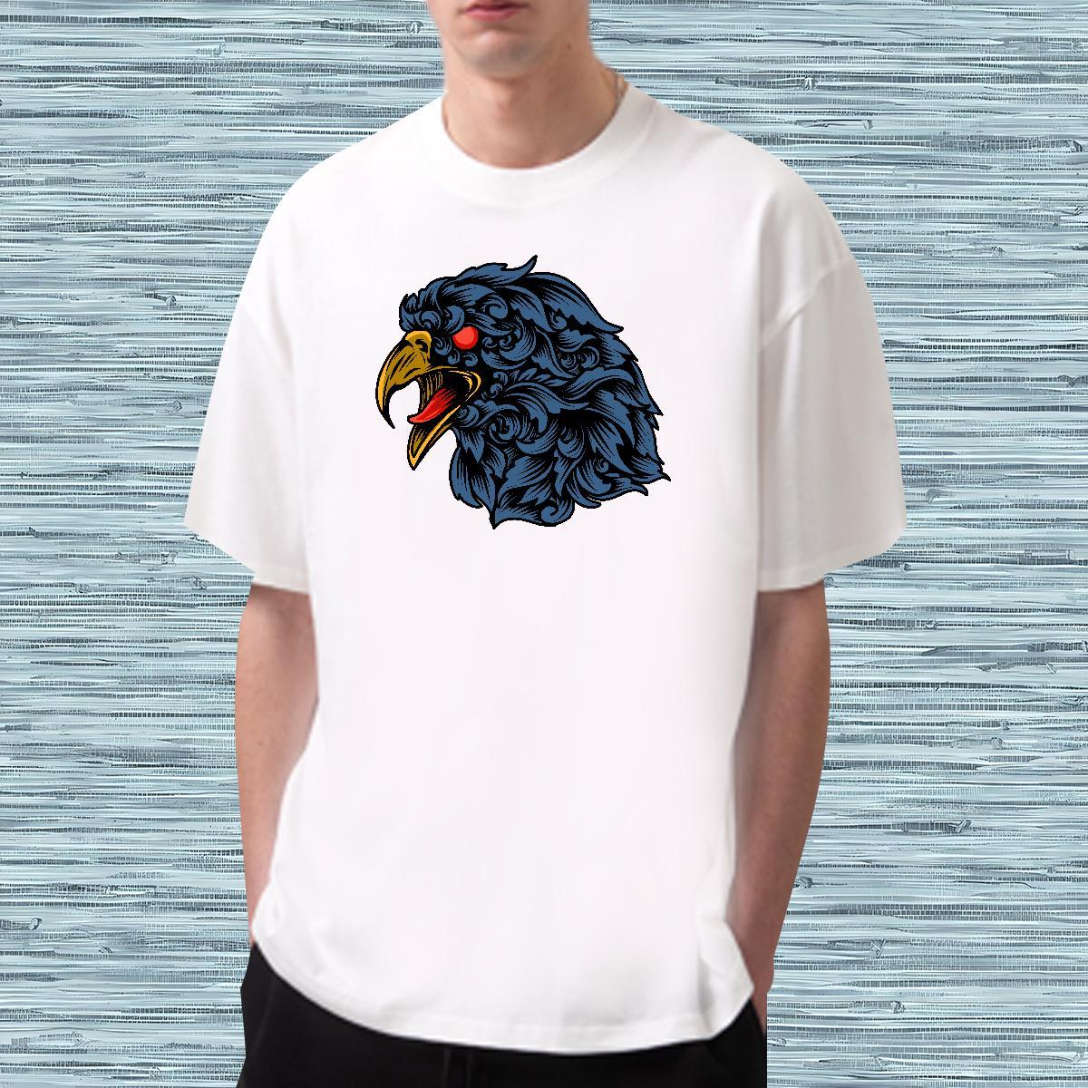 T shirt 100% Cotton 230g eagle Sport O-Neck Short Sleeve Custom Big Size Men Clothes T-Shirt Factory Direct Designer Tees Shirts