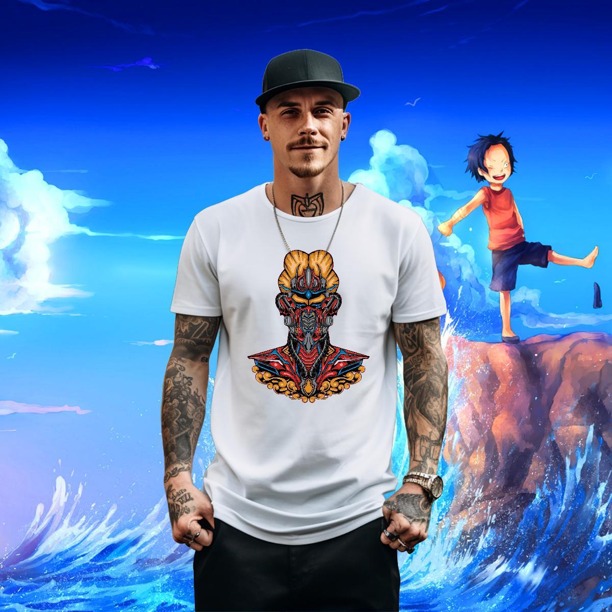 Free Shipping Men Tshirts 230g 100% Cotton Street Casual ET Cartoon Print Short Sleeve O-Neck DIY Customized Man T Shirts Wear