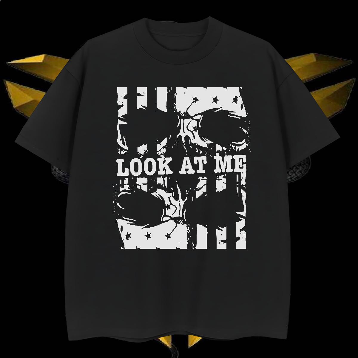 T Shirts Men 230g 100% Cotton icon Hip Hop Street O Neck Short Sleeves Plus Size Cartoon Men Tops Tees Fashion Designer TOP Quality Clothes