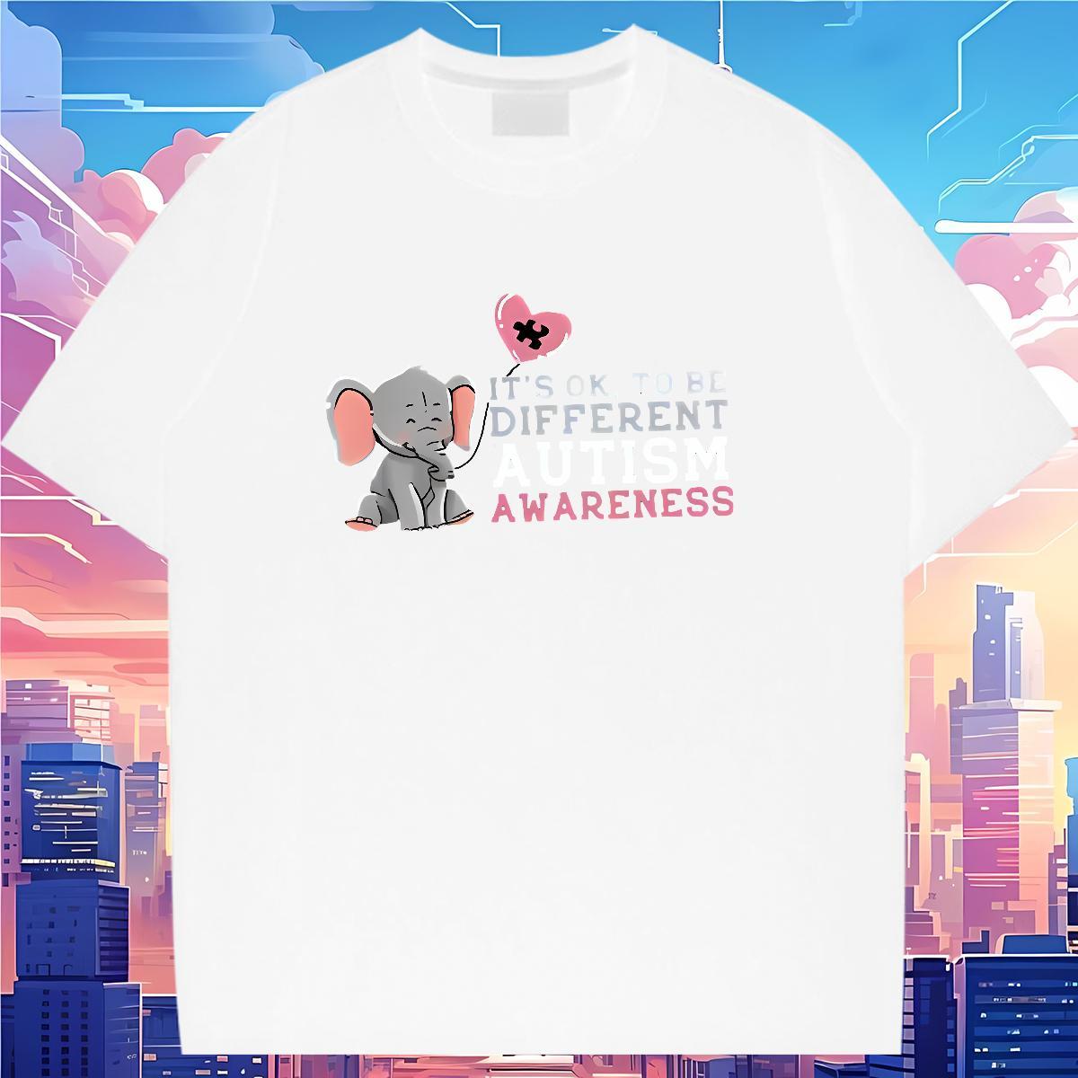 High quality Womens T Shirts O Neck Short Sleeves Woman Tshirt Custom Print Plus Size Elephant Summer Casual 230g Pure Cotton Fashion Clothes Shirt