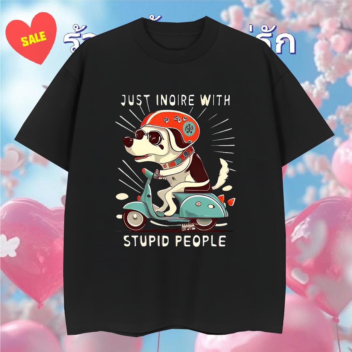 New Arrival T-Shirts 100% Cotton 230g dog Hip Hop Tshirts Crew Neck Breathable Classic Mens Tshirts DIY Anime