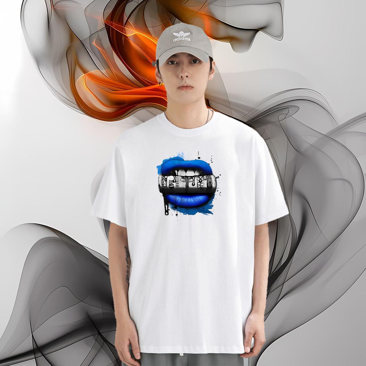 T shirt 230g Pure Cotton mouse Daily Wear Round Neck Short Sleeve Asian Size Couples T Shirts Wholesale Cool Tees Shirts