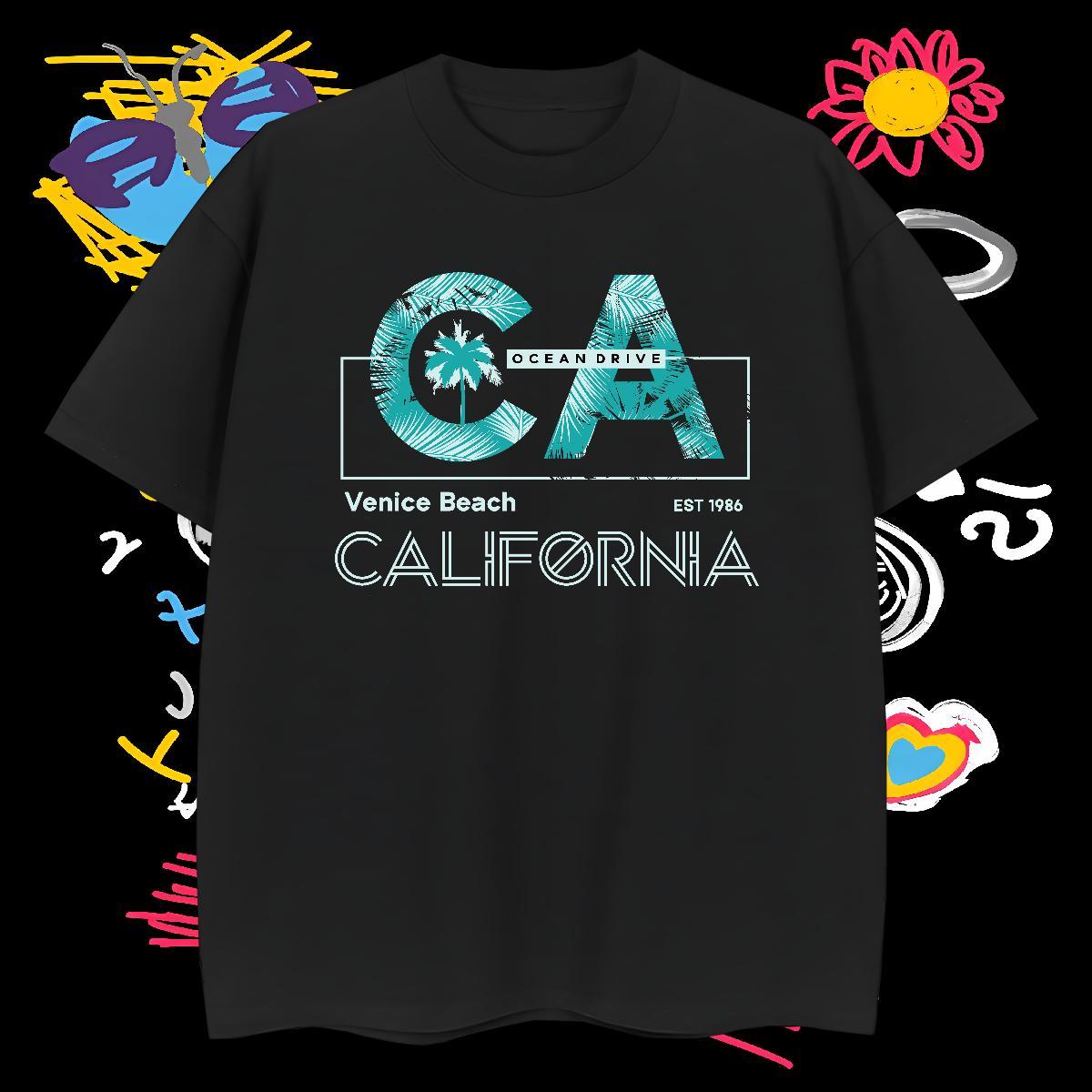 Casual New Men T Shirts 230g 100% Cotton tree Street Tops Crew Neck Unisex Tshirt for Man Woman Plus Size Custom