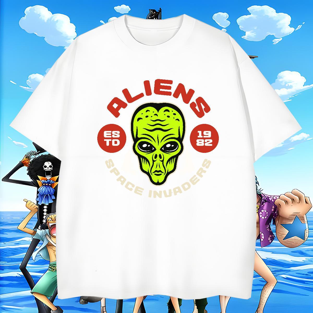 Wholesale Tshirt for Man Woman 230g Cotton Casual Beach ET Oversized 3XL 4XL Breathable Short Sleeve 2024 DIY Mens T Shirts Clothings