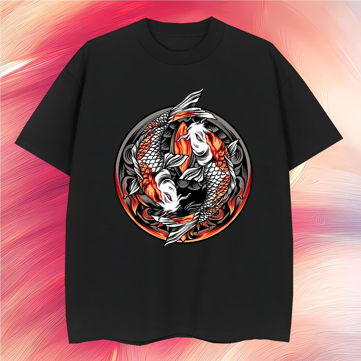 T Shirt For Man 230g 100% Cotton Spring Summer Breathable Crew Neck Custom Printed Men Tops Tees Classic Loose Clothings