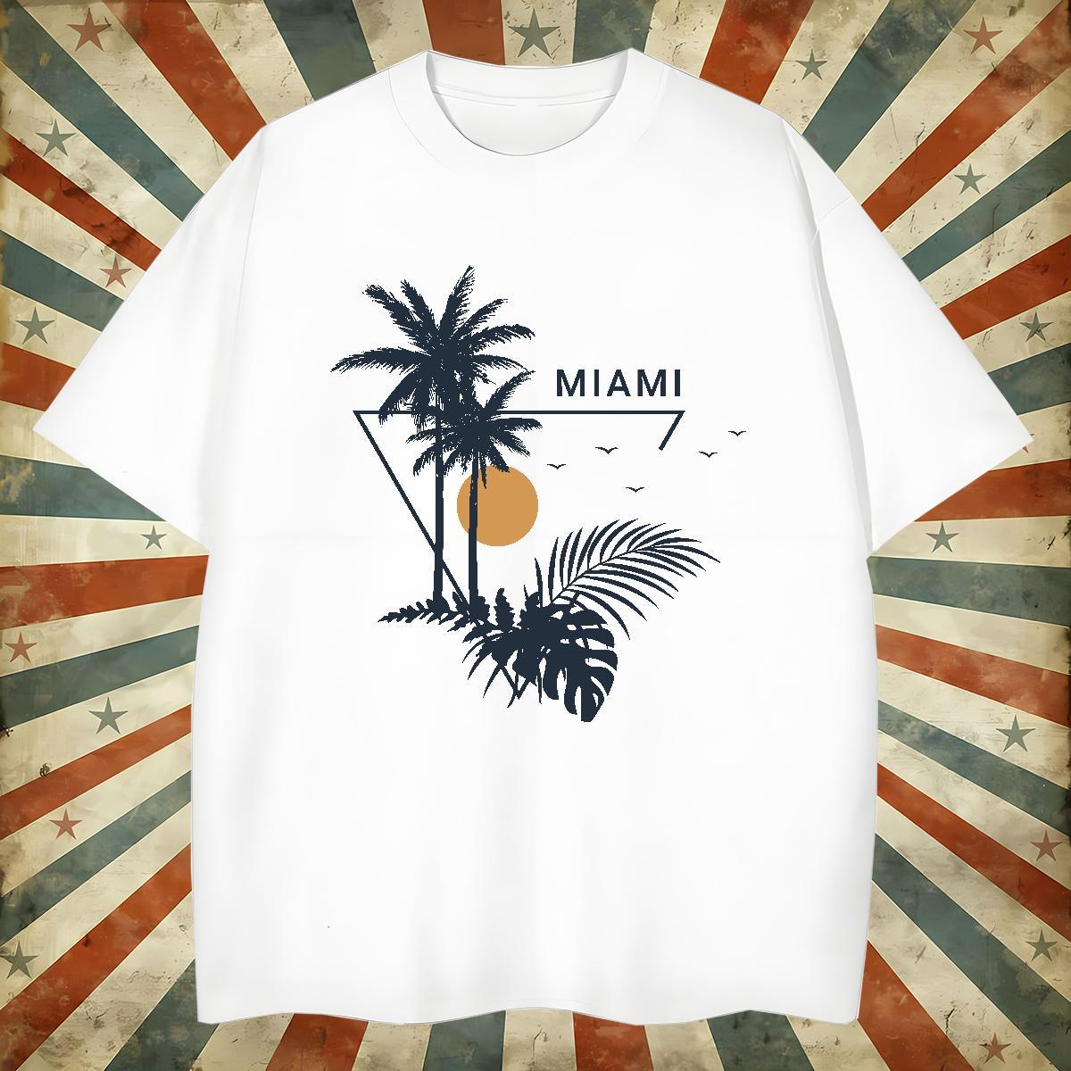 Fashion New T-Shirts 230g Pure Cotton sea Home Outdoor Clothings Breathable Crew Neck Unisex Tshirt for Man Woman Custom Anime