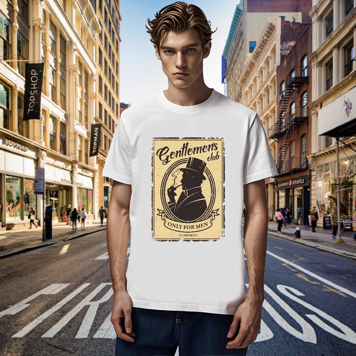 Mens T Shirts 230g 100% Cotton portrait Street Pure Cotton Customized Print Mens Tshirts New Designer Loose Fit Clothes