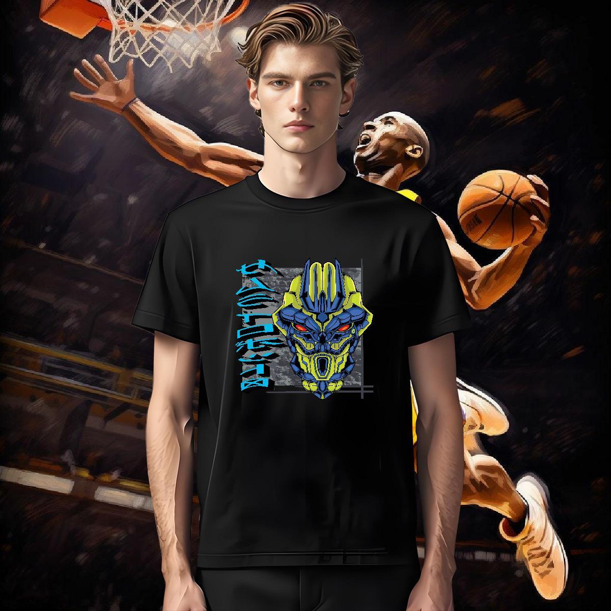 DIY Customized T-Shirts for Men ET Polos 230g Cotton Spring Summer Brand DIY Logo Oversized Breathable Short Sleeve Men Clothes T-Shirt