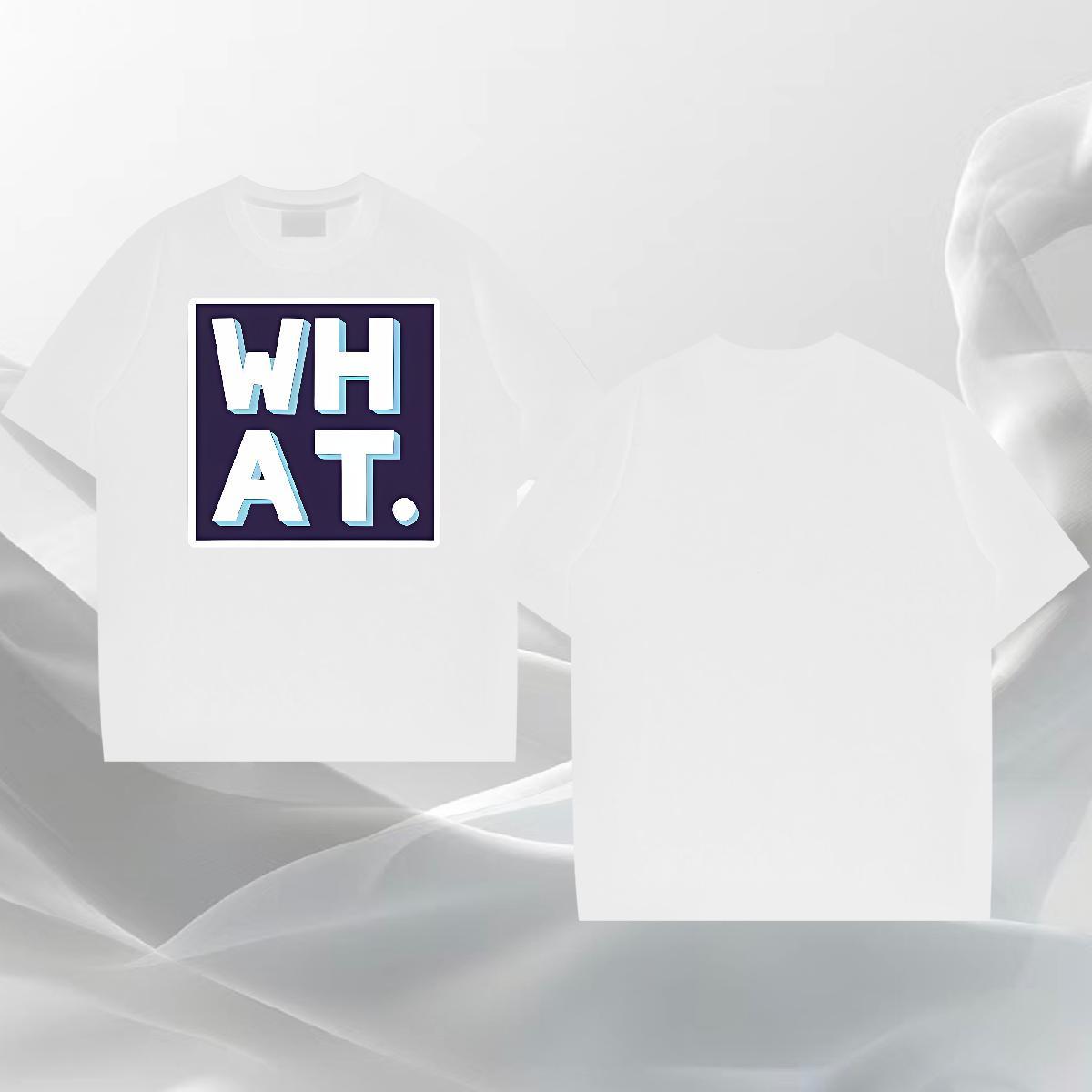 Loose Fit Tshirt for Man Woman 230g 100% Cotton Hip Hop letter Custom Cartoon Crew Neck New Arrival T shirt Tee Shirt