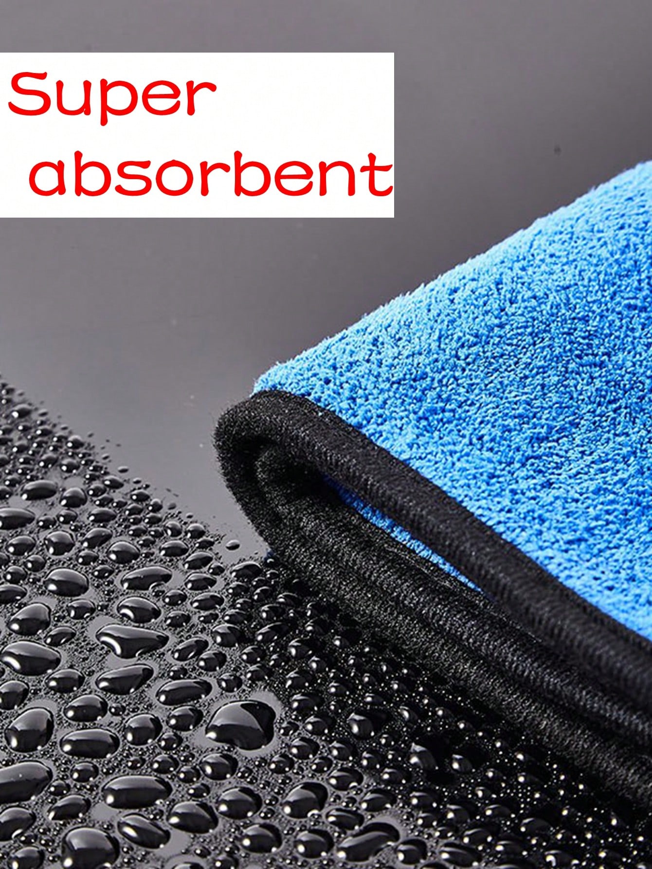 1pc 60*160 Car Washing Towel Microfiber Towel Coral Fleece Car Cleaning Cloth