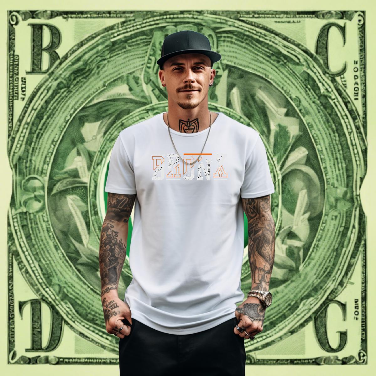 TOP Quality Men Clothes T-Shirt 230g Cotton Outdoor letter DIY Printed Breathable Short Sleeve New T-Shirts Wear