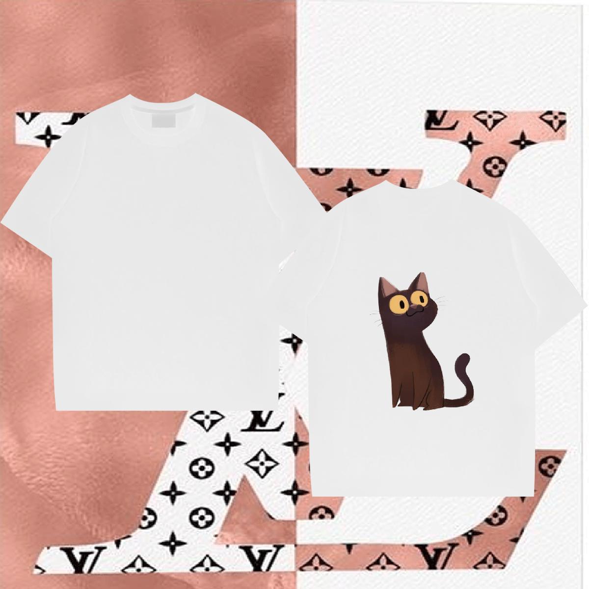 Custom T Shirt For Man 100% Cotton 230g cute Street Wear Top Tees Short Sleeve O-Neck Free Shipping Tshirts Customized Print