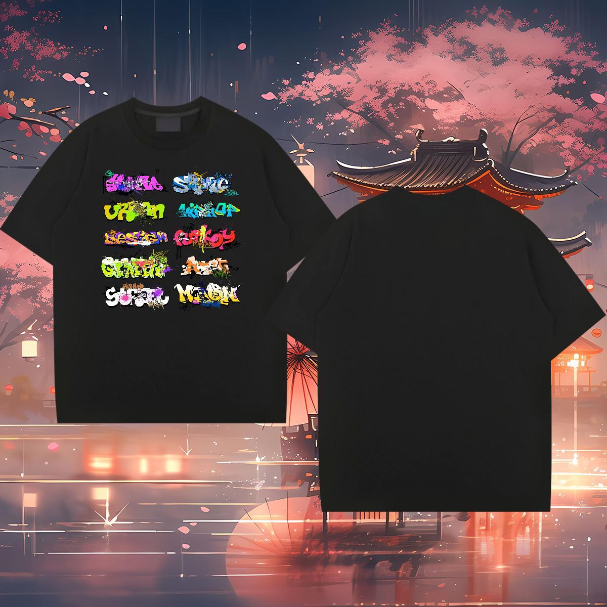 T shirt 230g Cotton icon Street Wear Breathable Short Sleeve Oversized 4XL Tshirt for Man Woman Designer Soft Top Tees