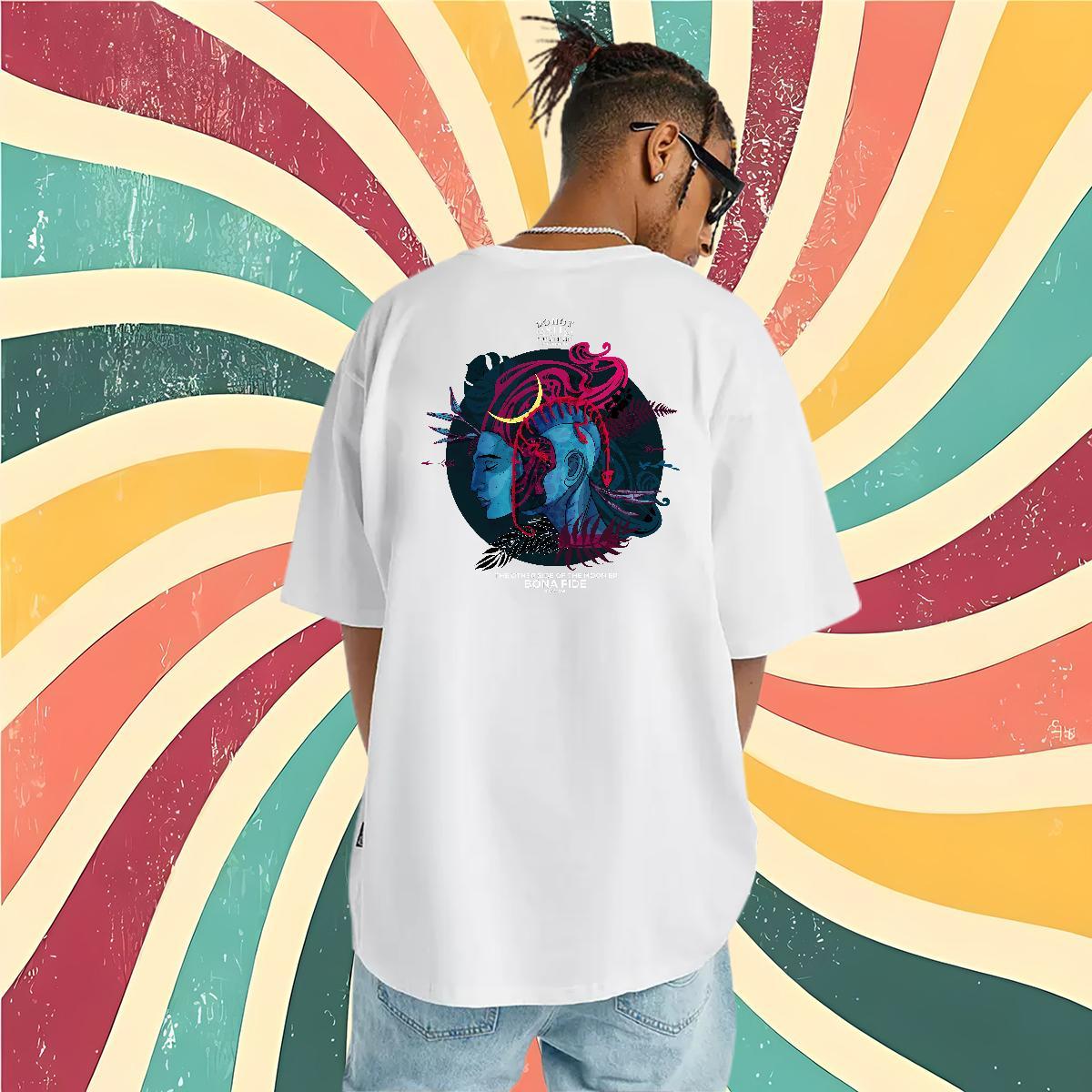 2024 DIY T-Shirts for Men 230g Cotton snake Casual Daily Wear Clothings Breathable Short Sleeve Designer Men Tshirts DIY Anime