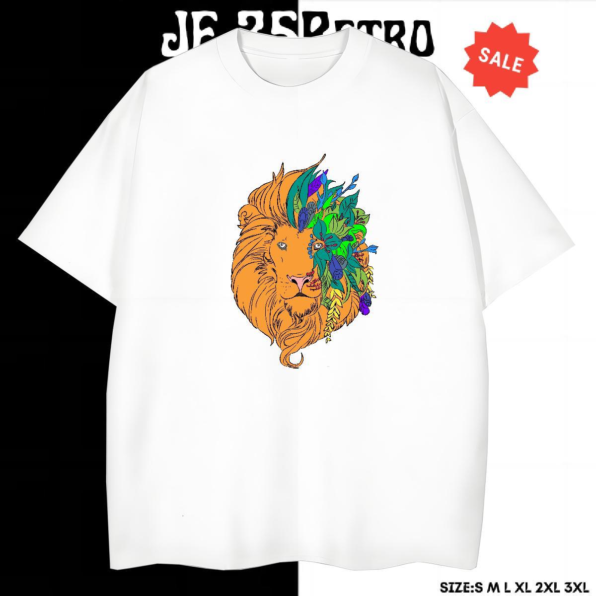 Comfortable Tshirt for Man Woman 100% Cotton 230g tiger T Shirt For Man Street Wear Round Neck Short Sleeve DIY Anime New Tees