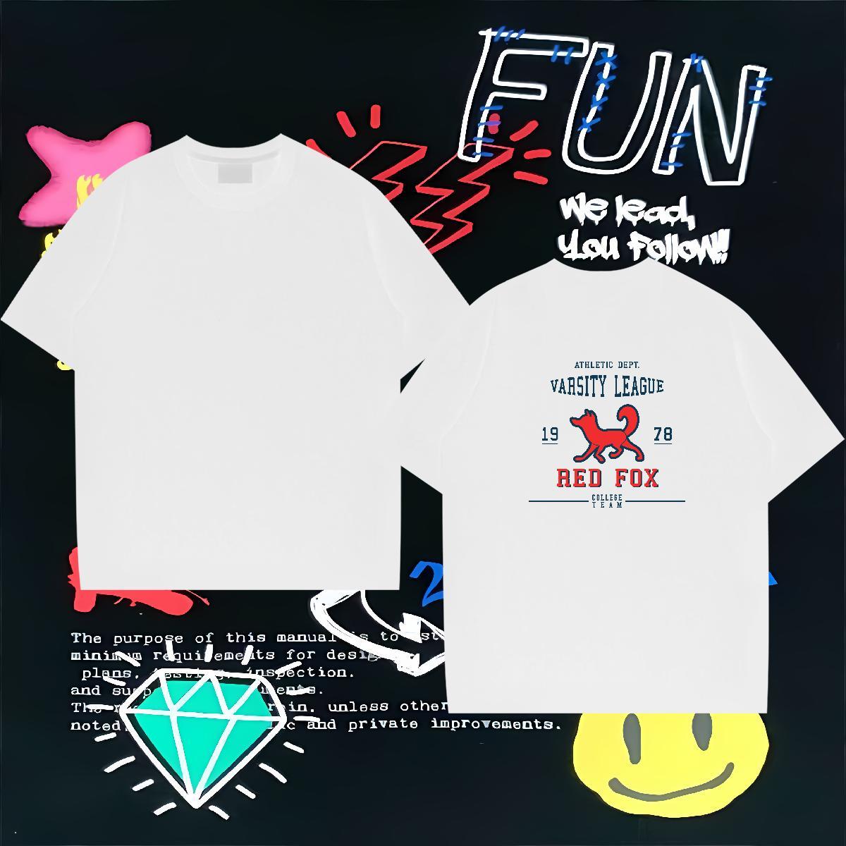 Fashion Design T Shirt For Man letter Tee Shirt 100% Cotton 230g Beach Unisex Custom Printed Breathable Men Tops Tees