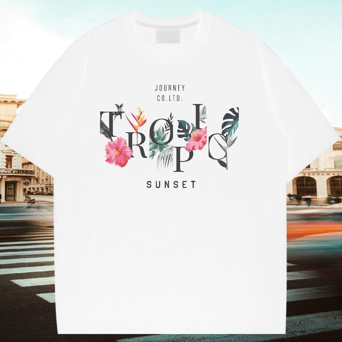 Soft Men Tees 230g Cotton Street wear Hip Hop letter Cartoon Print Breathable Short Sleeve 2024 Summer T Shirt For Man Top Tees