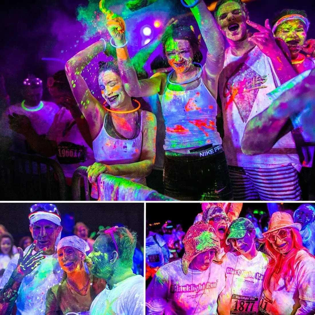 UV LED Strip Light 2835 SMD Purple Flexible Ribbon 395-405nm Ultraviolet Black Light Strip for Halloween Fluorescence Dark Party Y240808