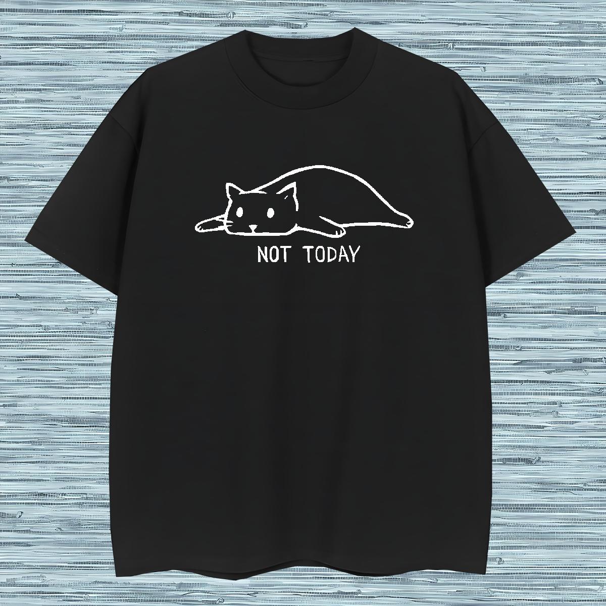 Designer Men Clothes T-Shirt 230g Cotton cat Men T Shirts Summer Casual Crew Neck Breathable DIY Anime Stylist Tops Shirt