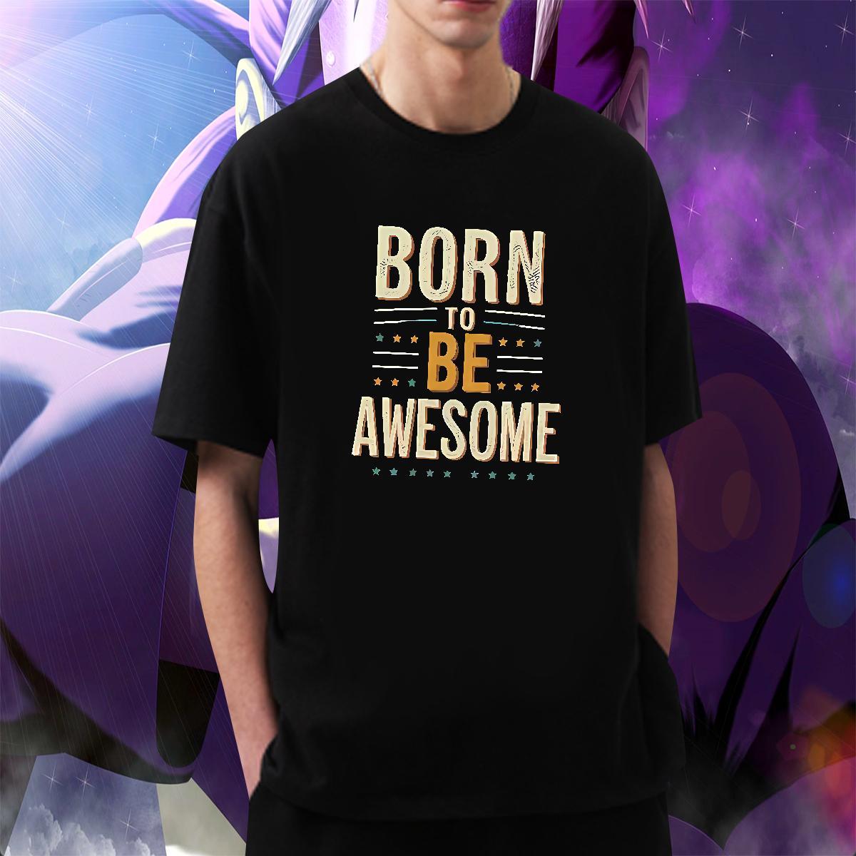 Loose Men Clothes T-Shirt 230g Cotton Summer Casual letter Customized Breathable Short Sleeve Brand T Shirts Men Tee Shirt