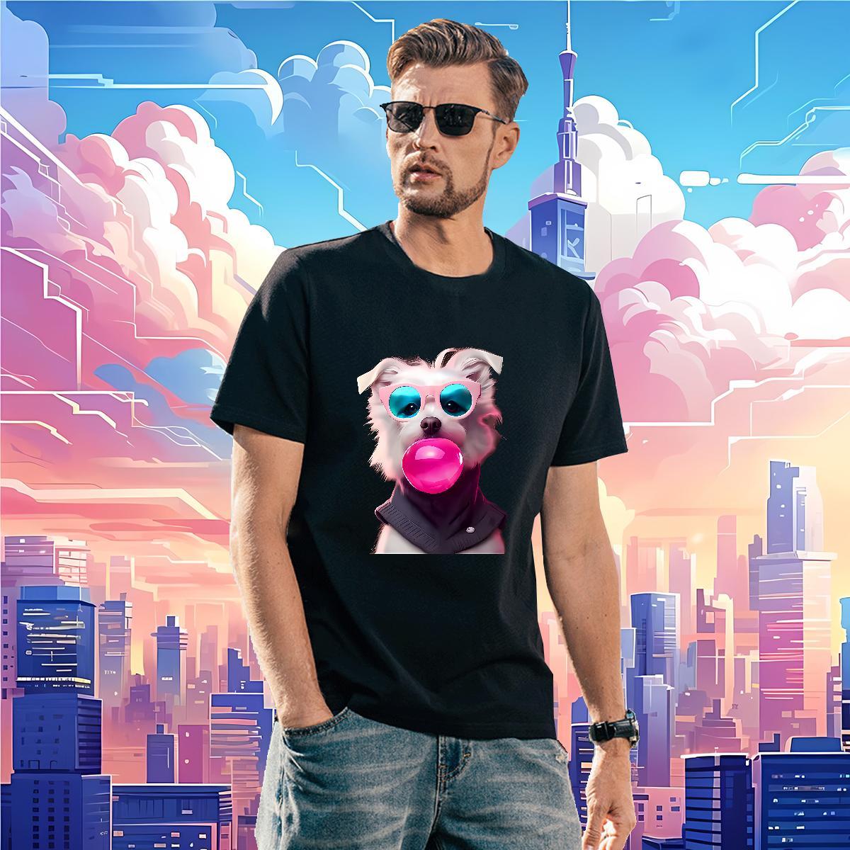 Men T Shirts 230g 100% Cotton Daily Outfit Breathable Soft Oversized Couples T Shirts 2024 Summer Wholesale Tee Shirt