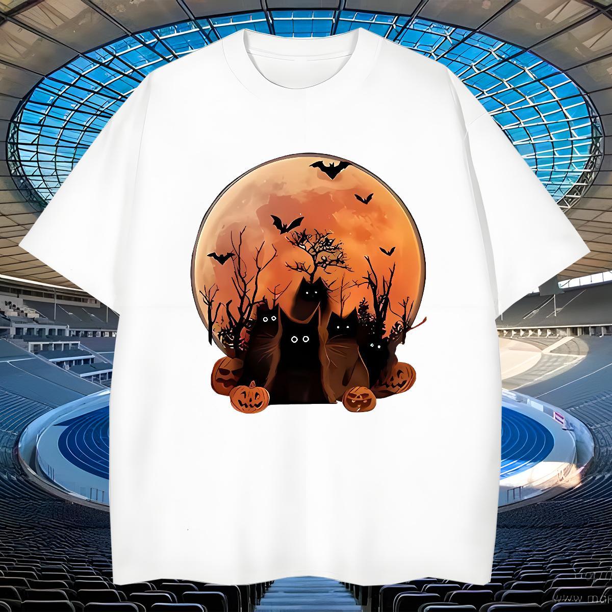 Unisex Men Tshirts 230g Cotton tree Man T Shirts Daily Outfit Breathable Short Sleeve Custom Print Plus Size Brand Polos