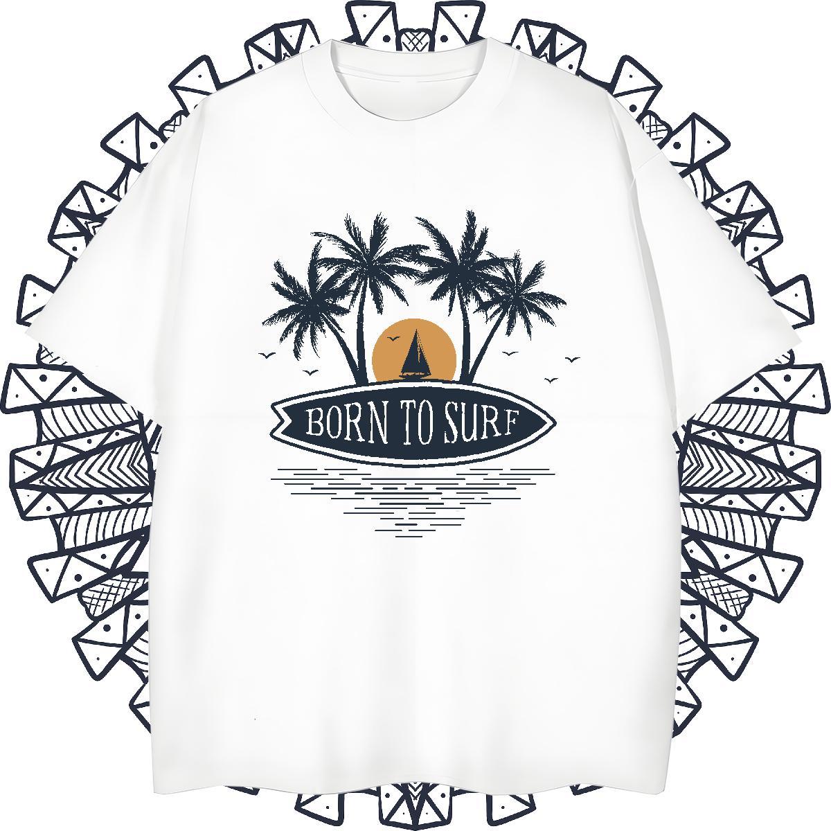 TOP Quality Mens Tshirts 230g 100% Cotton Street wear Hip Hop sea Custom Printed Breathable Crew Neck Fashion New T-Shirts Tees