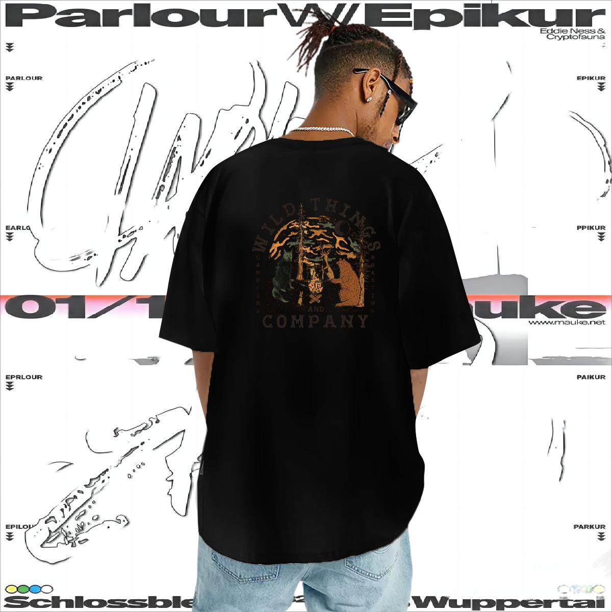 New Man T Shirts 100% Cotton 230g tree High Street Hip Hop Tops Shirt Breathable Crew Neck Soft Tshirt for Man Woman Custom Printed