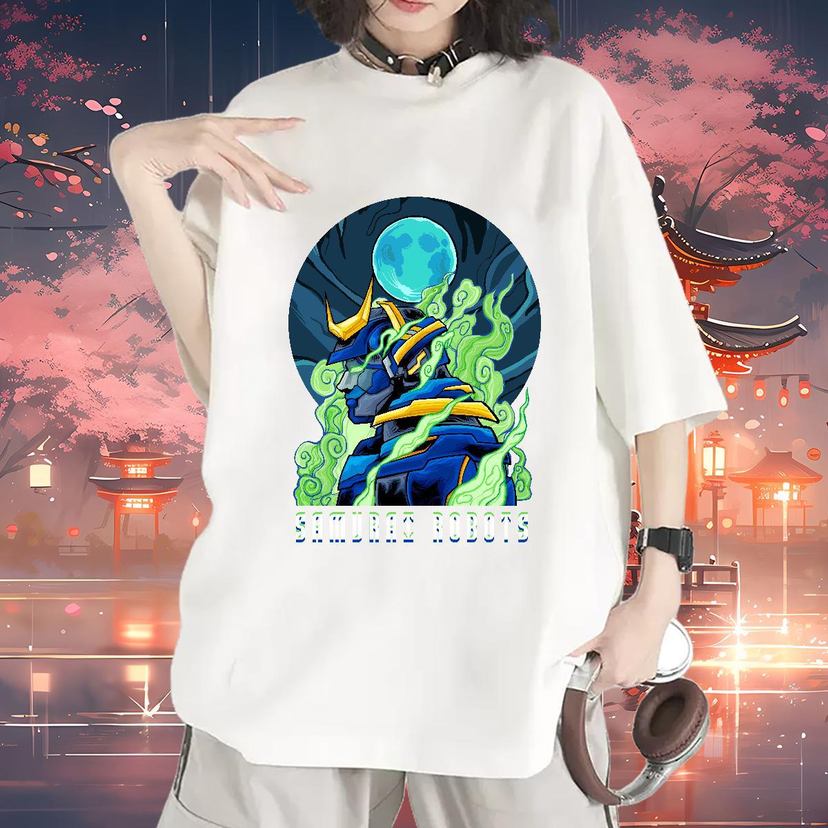 Brand T-Shirts for Women O Neck Short Sleeves Women Tshirts Floral Print ET Sport 230g Cotton Custom Tops Tees