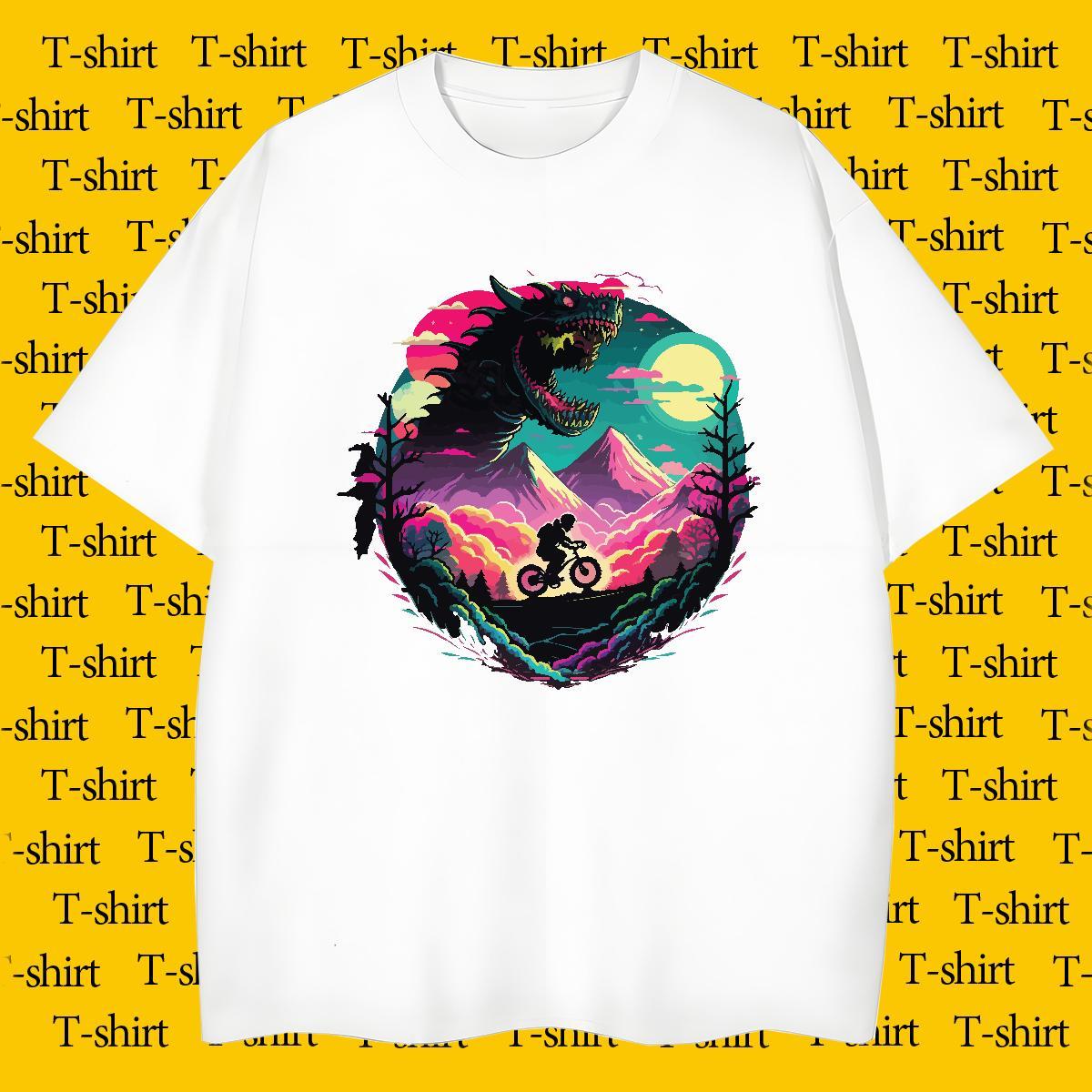 Designer Tshirt for Man Woman 230g Pure Cotton Home Outdoor mountains Oversized Breathable Crew Neck Designer Fashion Men T Shirts Clothes