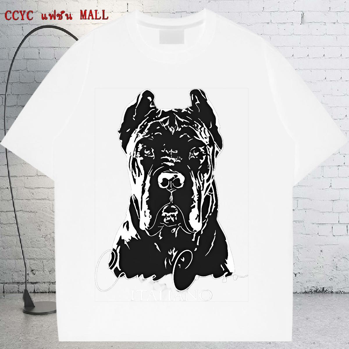 Soft T Shirts Women Crew Neck Breathable Unisex Tshirts Oversized dog Sports Street Wear 100% Cotton 230g Factory Direct Tees Shirts